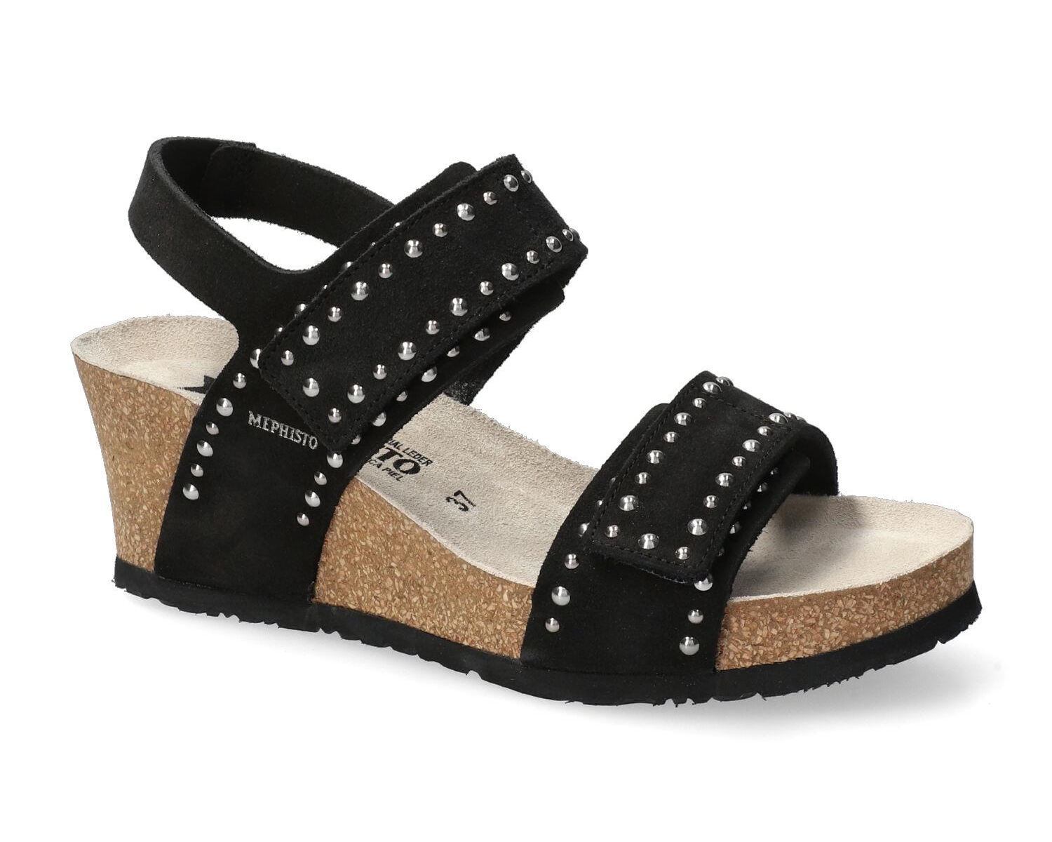 sandales femme modèle Lina Noir - Mephisto